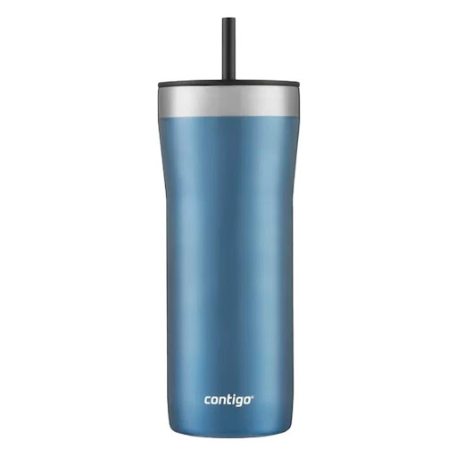 Vaso Térmico Metalico Agua Contigo Streeterville Acero 946ml Azul Contigo Caja x 1 MODELO: STREETERVILLE 942 ml / 32 ozSaborea café caliente mientras trabajas desde casa o disfruta de una bebida helada a través de la pajita mientras paseas por tu barrio con el Vaso Contigo&nbsp;de a