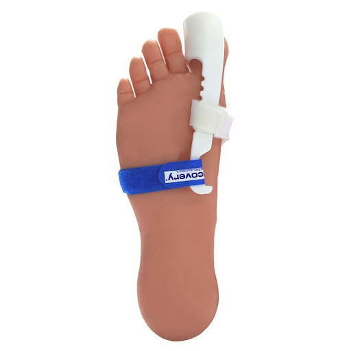 Férula P/ Juanete Blue Izquierda Recovery Individual x 1 Corrector ortopédico de juanetes, para pie izquierdo
