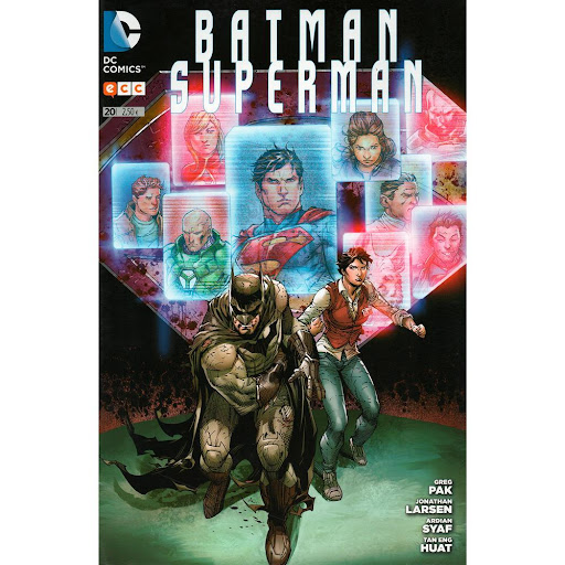 Batman. Superman No. 20 ECC Libro x 1.0 BATMAN/SUPERMAN NÚM. 20   Este mes conoceremos la identidad del villano que busca hacer la vida imposible a Superman, mientras Batman trata de proteger a Lois Lane. Y además, una historia de complemen