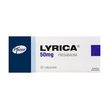 Lyrica Pregabalina 50 mg Pfizer Caja x 30 Cápsulas  