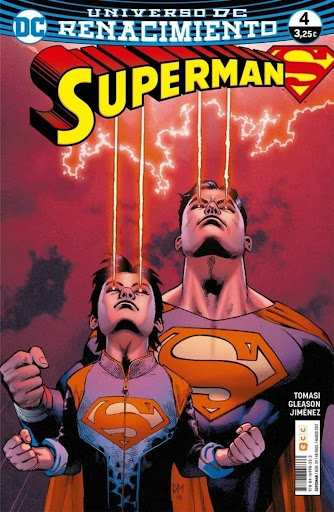 Superman No. 59. 4 Renacimiento ECC Libro x 1  