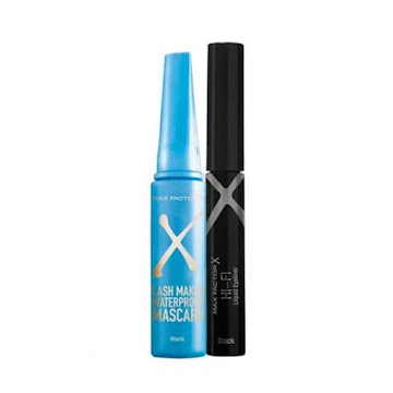 Pestañina Max Factor Lash Maker + Delineador Negro x 2 und  