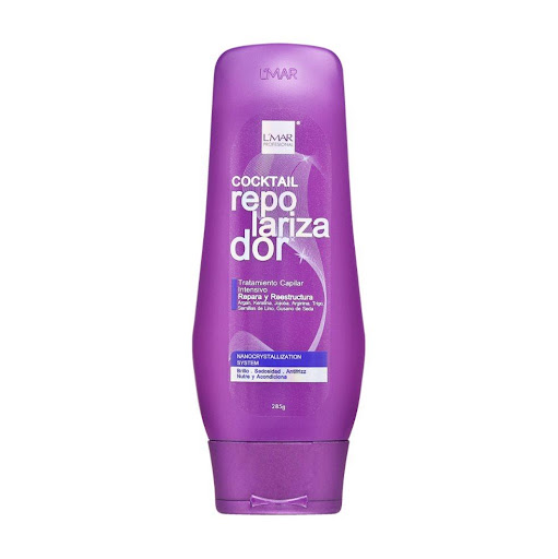 COCKTAIL REPOLARIZADOR CAPILAR 285g L´MAR SPA 285 x 1 EL COCKTAIL REPOLARIZADOR de L´MAR, esta formulado con un novedoso sistema de Nano-Cristalización que permite una polimerización reparadora que recupera y restaura el cabello maltratado por diferentes
