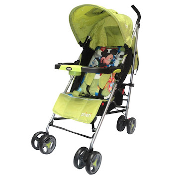 Solo Online Coche Paseador Disney   Priori Mickey Verde X 1 Unidad 