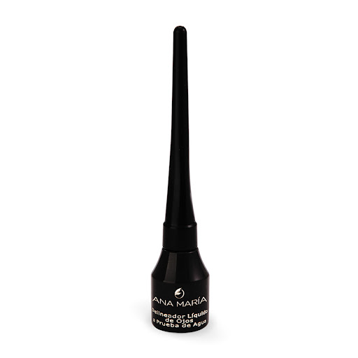 Delineador Líquido De Ojos Ana María Negro x 3 ml