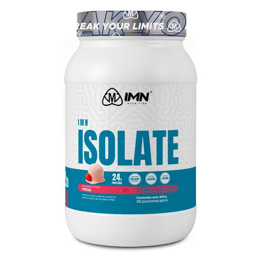 IMN Proteina Iso Fresa 2lb IMN NUTRITION POTE x 908 GR  