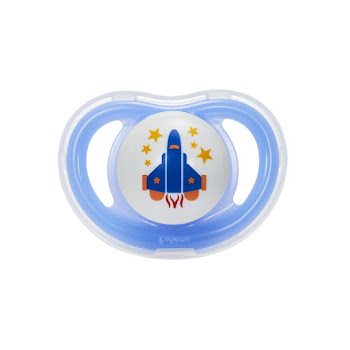 Chupo De Entretención Pigeon Mini Light Talla M Nave Niño x 1 und  