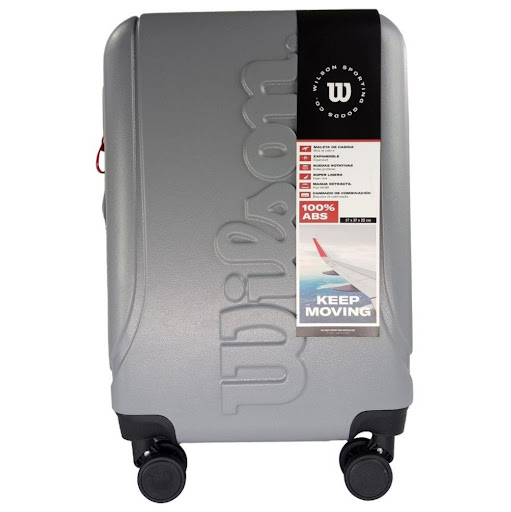 Maleta de Viaje Wilson Córdoba 24" (GRIS) Wilson Papeleta x 1 DESCRIPCIÓN DEL PRODUCTO: Descubre la Maleta de Viaje Wilson Córdoba 24;, el compañero ideal para tus aventuras. Diseñada para ofrecerte comodidad y estilo, esta maleta es perfecta para cualquier viaj