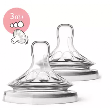 Tetinas Philips Avent Natural Flujo Variable 3m + x 2 und  
