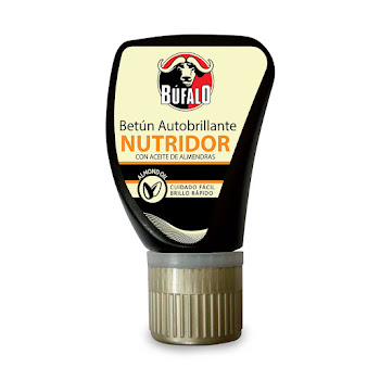 Betún Búfalo Auto Brillante Nutridor Negro x 50 ml  