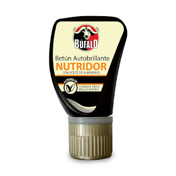 Betún Búfalo Auto Brillante Nutridor Negro x 50 ml  