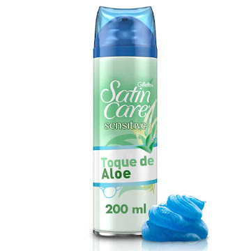 **Gel De Afeitar Gillette Satin Care Gel For Sensitive Skin X198G.        