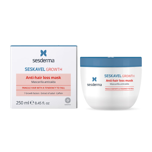Mascarilla Anticaida Seskavel Sesderma Growth Libre de fragancias Caja x 250 ml