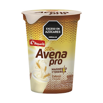 Avena Pro Alqueria Cubana Con Extra Magnesio Vaso x 220 gr  