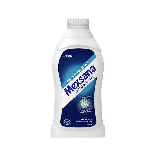 Talco Mexsana Medicado Antibacterial Frasco x 150 gr