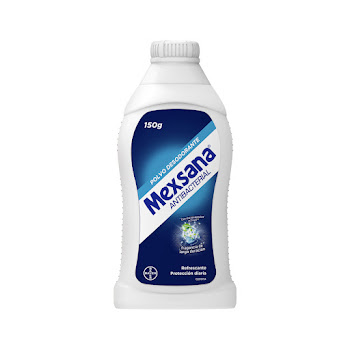 Talco Mexsana Medicado Antibacterial Frasco x 150 gr  