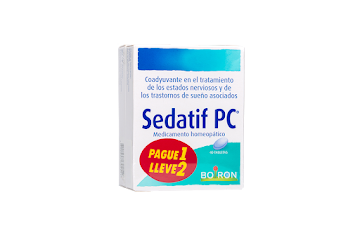 OFERTA SEDATIF PC   0.50MG TAB.CAJ.X40TAB. BOIRON PAGUE 1 LLEVE 2 