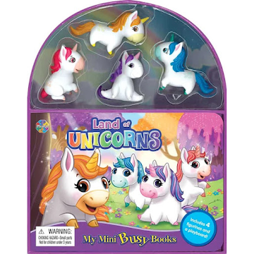 Libro Mini Divertilibros   Amigos de los Unicornios x 1 und 