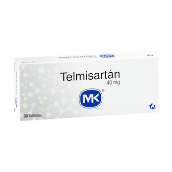 //TELMISARTÁN MK 40MG TABLETA CAJA X30TAB.                              