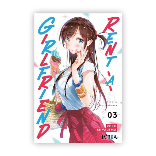Rent-a-girlfriend No. 3 IVREA Libro x 1.0 RENT-A-GIRLFRIEND 03   Autores:Reiji Miyajima  Colecciones:CÓMIC MANGA  Editoriales:Ivréa  Series:RENT-A-GIRLFRIEND  Anunciamos la publicación de «Kanojo, Okarishimasu» (Kanori para los amigos), la co