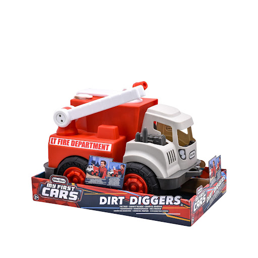 Carro Bombero Littles TIkes Little Tikes Caja x 1 Enciende la emoción de ser un héroe con el Carro Bombero  Littles Tikes Este increíble camión de bomberos no solo parece real, sino que actúa como uno. Con su manguera giratoria que rocía agua en toda