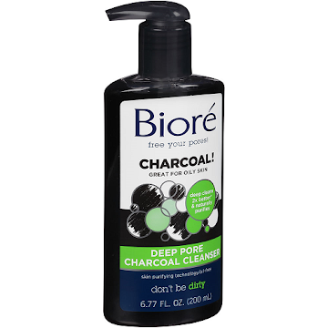 //Limpiador Facial BIORE Deep Pore Charcol Cleanser x200ml  