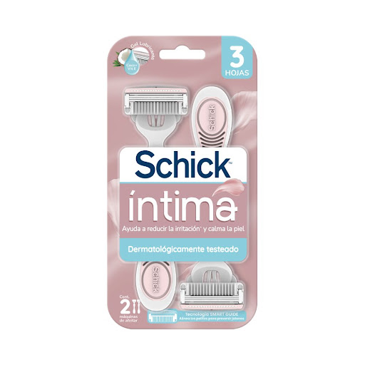 Maquina De Afeitar Schick Intima Bolsa x 2 und