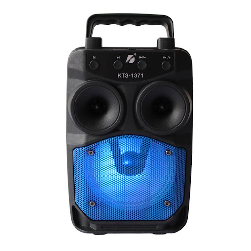 Parlante Portatil Recargable Con Sonido Envolvente UNIMARC Unidad x 1 Lleva el sonido a donde vayas con este parlante portátil con Bluetooth. Ideal para reuniones, fiestas o uso diario, ofrece un audio potente y claro con efectos de luz LED que ambientan cualquier espac
