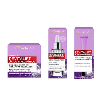 Combo Rutina Serum + Día + Ojos Ácido Hialurónico  