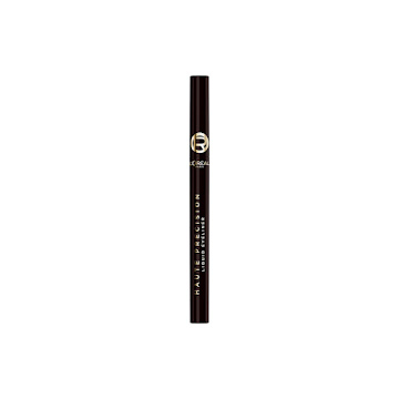 Delineador  Loréal París Plumón Haute Precision Tono Brown Leather 050 Tubo x  1 ml  