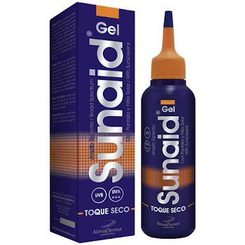 Protector Solar Novaderma Sunaid Gel Pantalla Y Filtro Solar x 70 gr  