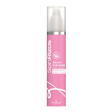 Serum Capilar Son Rizos   Andrea Cosmetics Hidratante Aceite De Coco, Argan Y Aguacate x 60 gr  