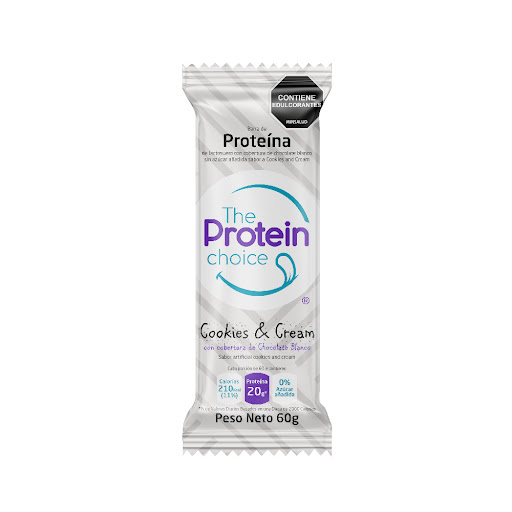 Barra De Proteina The Protein Choice Cookies and Cream x 60gr