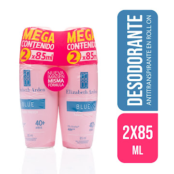 Desodorante Elizabeth Arden Blue 85 ml x 2 und  