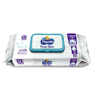Toallitas Húmedas Pequeñin Sensitive 0% Alcohol Sin Fragancia x 30 und  