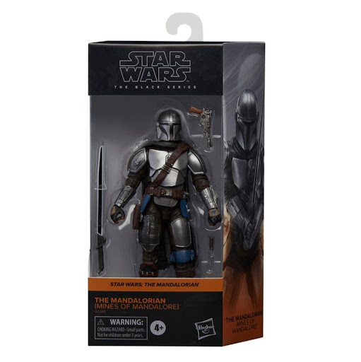Figura De Acción Star Wars Black Series El Mandaloriano Star Wars  x 1 Está diseñada con detalles premium. Incluye accesorios como un rifle y una pistola.