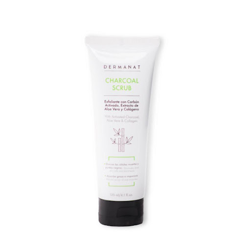 Charcoal Scrub – Exfoliante Con Carbón Activado Dermanat 120 ml x 1 