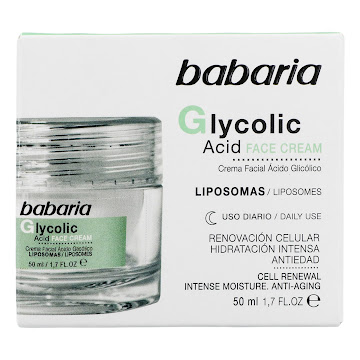 Crema Facial Babaria Ácido Glicolico x 50 ml  