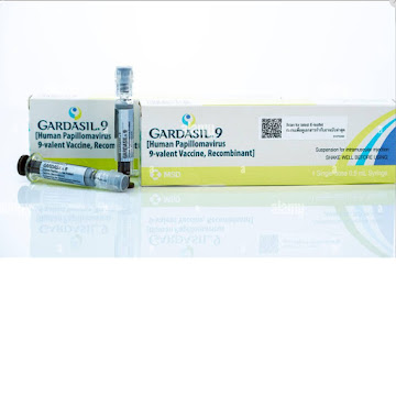 Gardasil 9 Vacuna Contra   El Papiloma Humano MSD Caja x 1 Jeringa Prellenada 0.5 ml  