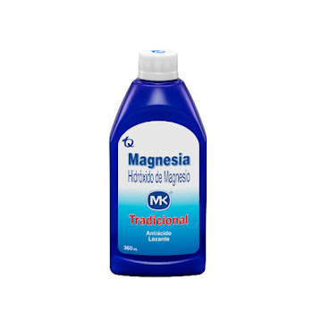 Leche Magnesia Mk Frasco x 360 ml  