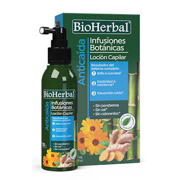 Loción Capilar Anticaída Bioherbal x 120 ml  