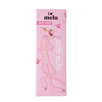 Glitter Gloss Melu Pantera Rosa Mistery Pink Caja x 2,5 ml  