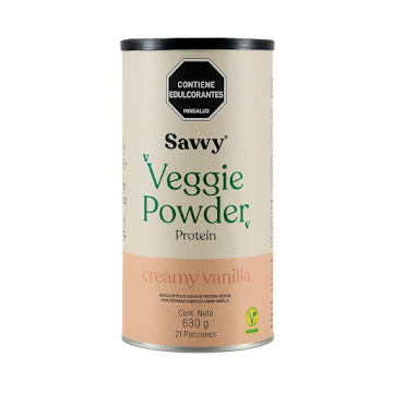 Veggie Powder Savvy   Creamy Vainilla x 630 gr  