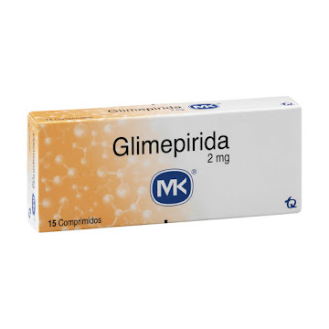 Glimepirida MK 2 mg Caja x 15 Comprimidos  