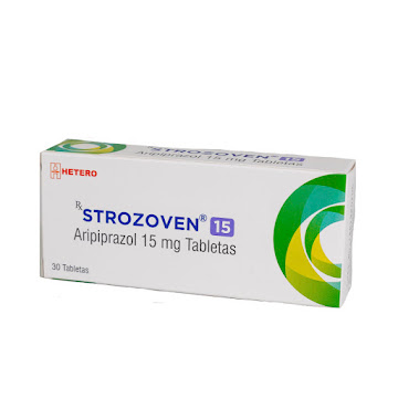 Strozoven Aripiprazol 15mg Caja x 30 Tabletas  
