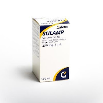 //Sulamp 250Mg/5Ml. Polvo Sus. Oral Frasco x100Ml. Sultamicilina   