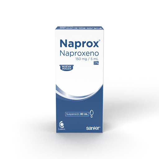 Naprox Naproxeno   150mg/5ml Labinco Suspensión x 80 ml