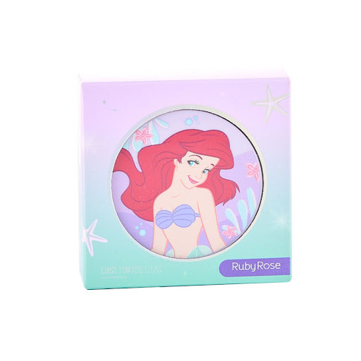 Polvo Suelto Ruby Rose Lila La Sirenita Caja x 7 g