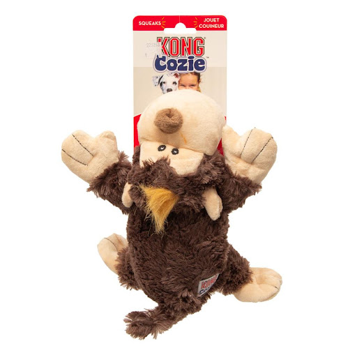 PELUCHE KONG C COZIE MICO M KONG  x 1 Peluche suave con diseño de Mico, ideal para juegos de búsqueda y momentos de descanso.Características:Material: Tela de felpa con refuerzos adicionales.Diseño: Forma de conejo con detalles bordados.R