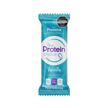Barra De Proteina Protein Choice Sabor Vainilla Barra x 60 gr  